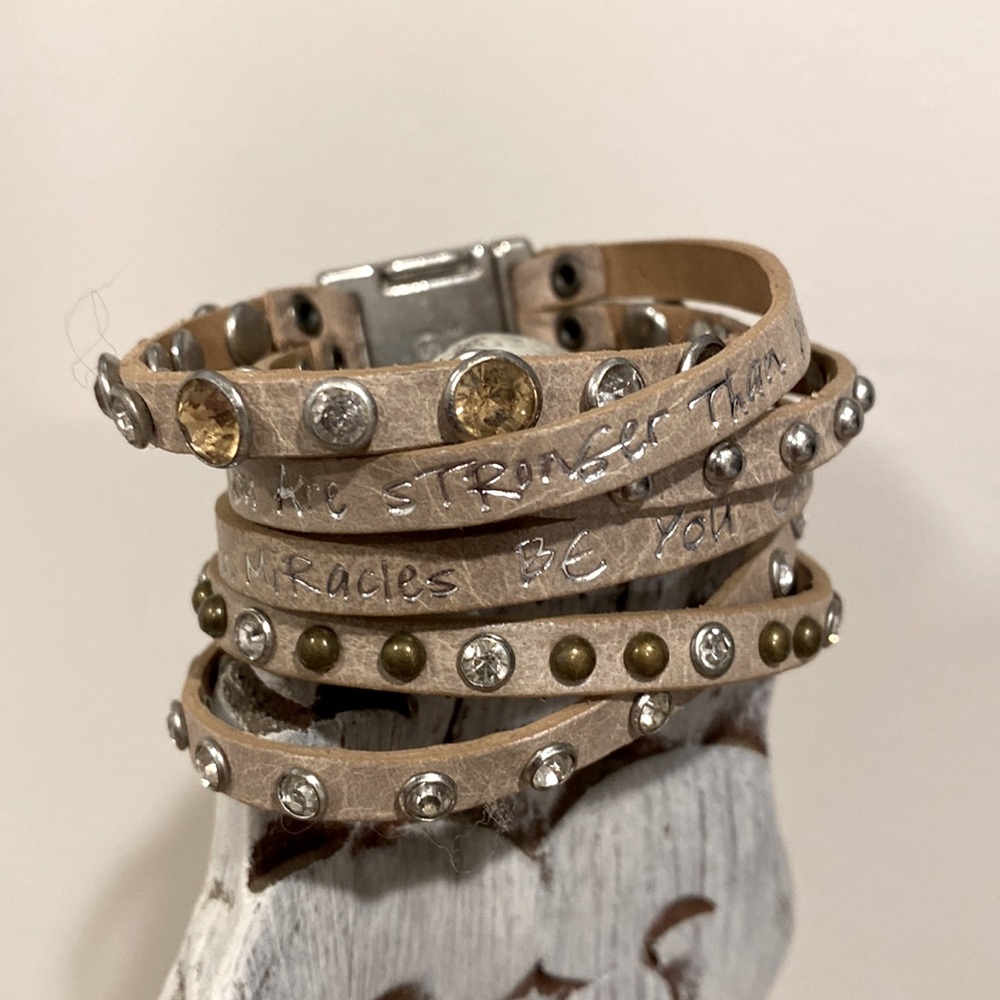 Magnetic wrap bracelet by Goodwork(s)